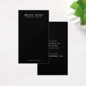 Moderne Minimalistische Earring Display Card (Schreibtisch)