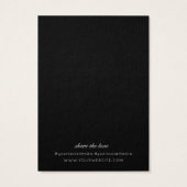 Moderne Minimalistische Earring Display Card (Rückseite)