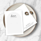 Moderne Minimalistische Earring Display Card
