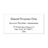 Moderne Minimalistische, einfach anpassbare Permastempel (Design)