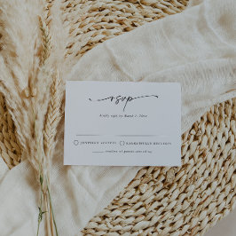 Moderne Minimalistische Einfach-UAWG-Einsteckkarte Einladung