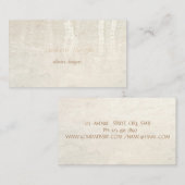 Moderne, Minimalistische Einfache ,Raindrops Visitenkarte (Vorne/Hinten)