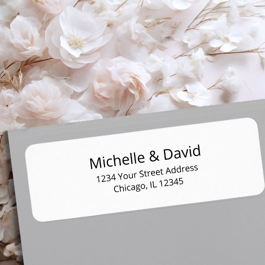 Moderne Minimalistische einfache Typografie