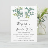 moderne, minimalistische Einladungen zur Taufe (Stehend Vorderseite)