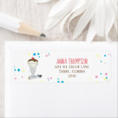 Moderne Minimalistische Eiscreme (Insitu)