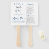 Moderne Minimalistische ✨ 💍 Elegante Einfache Hoc Fächer (Vorne und Hinten)