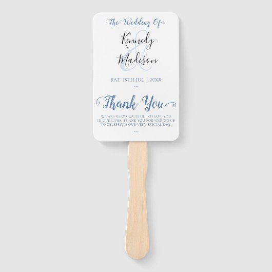 Moderne Minimalistische ✨ 💍 Elegante Einfache Hoc Fächer (Vorderseite)