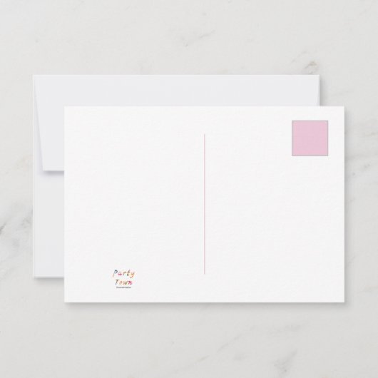 Moderne Minimalistische ✨ 💍 Elegante Einfache Hoc Save The Date (Rückseite)