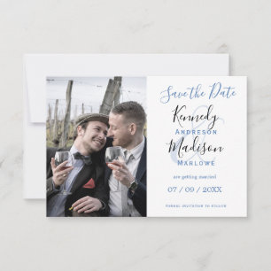 Moderne Minimalistische ✨ 💍 Elegante Einfache Hoc Save The Date