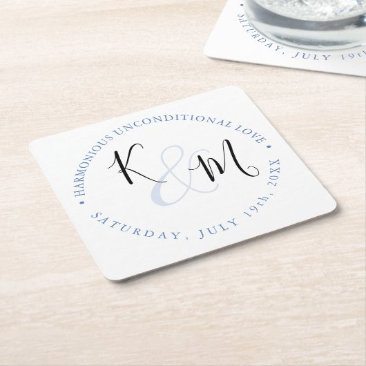 Moderne Minimalistische 🤵 Elegante Einfache Hochz Rechteckiger Pappuntersetzer (angewinkelt)