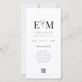 Moderne Minimalistische, elegante Foliage (Vorderseite)