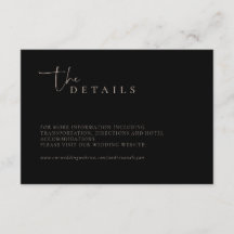 Moderne Minimalistische Elegante Klassische Hochze