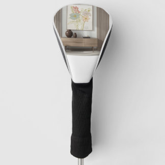 Moderne minimalistische elegante Kunstwerke Golf Headcover