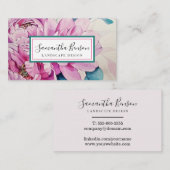 Moderne Minimalistische Elegante Landschaft Visitenkarte (Vorne/Hinten)