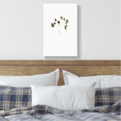 Moderne minimalistische elegante Linienzeichnung B Leinwanddruck (Insitu (Schlafzimmer))