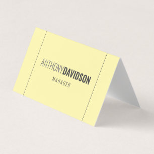 Moderne Minimalistische Elegante Professionelle Cr Visitenkarten