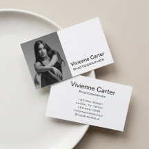 Moderne Minimalistische Elegante Schwarz-Weiß-Foto