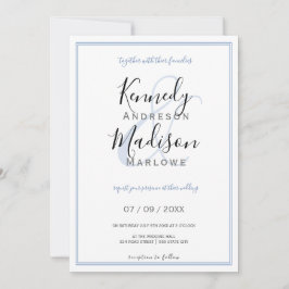 Moderne Minimalistische ✨ 💌 elegantes Trendsett Einladung