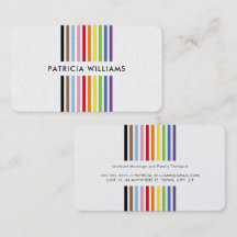 MODERNE MINIMALISTISCHE farbige Streifen Regenboge