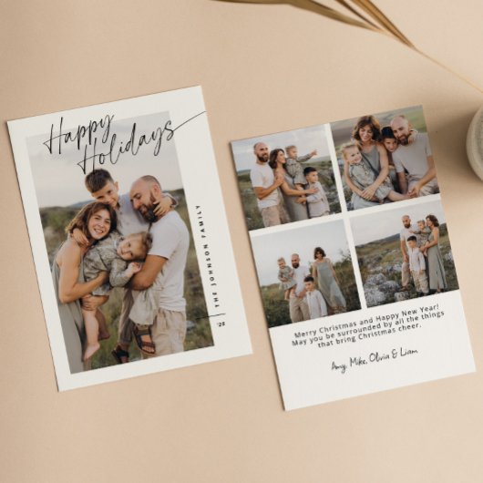 Moderne Minimalistische Feiertage Weihnachten