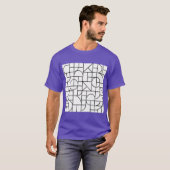 Moderne Minimalistische Formen T-Shirt (Vorne ganz)