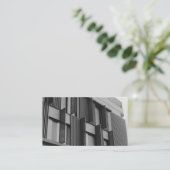 Moderne Minimalistische Foto-Visitenkarte Visitenkarte (Stehend Vorderseite)