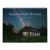 Moderne Minimalistische Fotoquotes Shakespeare Kalender (Titelbild)