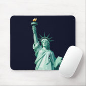 Moderne Minimalistische Freiheitsstatue Mousepad (Mit Mouse)