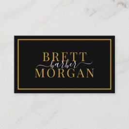 Moderne Minimalistische Friseursalon Visitenkarte