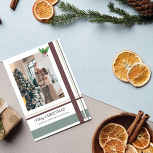 Moderne Minimalistische Frohe Weihnachten Feiertag