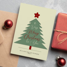 Moderne minimalistische frohe Weihnachtsschrift ei