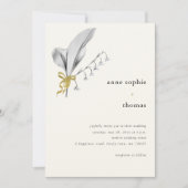 Moderne Minimalistische Frühlingssonne Einladung (Vorderseite)