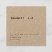 Moderne, minimalistische Geschäftstermine Terminkarte (Vorderseite)