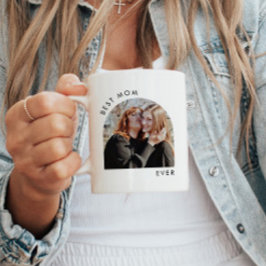 Moderne Minimalistische Geschenke der besten Mama Kaffeetasse