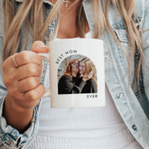 Moderne Minimalistische Geschenke der besten Mama Kaffeetasse
