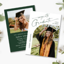 Moderne Minimalistische Grad-2-FOTO-Graduierungspa