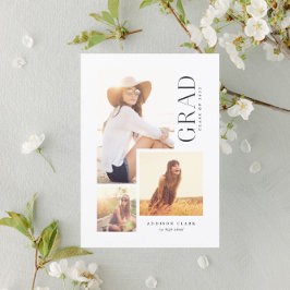 Moderne Minimalistische Grad 3 FotoCollage Ankündigung