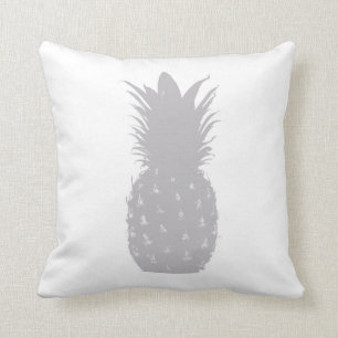 Moderne Minimalistische graue Ananas Kissen