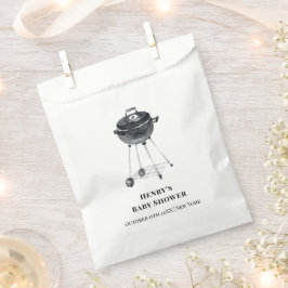 Moderne Minimalistische GRILLEN Grill Kinderdusche Geschenktütchen