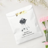 Moderne Minimalistische GRILLEN Grill Kinderdusche Geschenktütchen (Versiegelt)