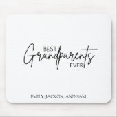 Moderne Minimalistische Großeltern je Mousepad (Vorne)