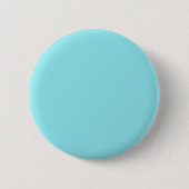 Moderne Minimalistische, hellblaue Farbblende Button (Vorderseite)