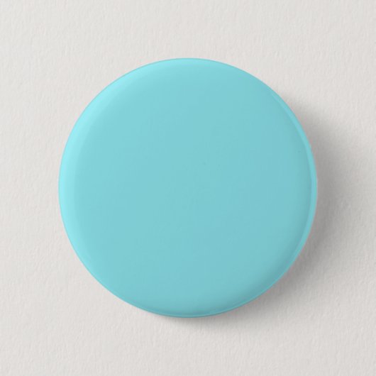 Moderne Minimalistische, hellblaue Farbblende Button (Vorderseite)