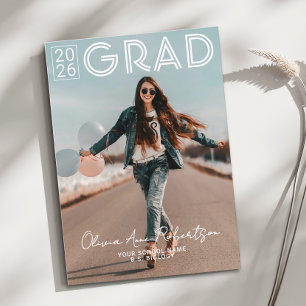 Moderne Minimalistische Hochschulabschluss 2026 Ankündigung