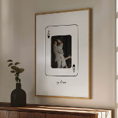 Moderne Minimalistische Hochzeit Poster