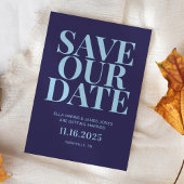 Moderne Minimalistische Hochzeit Save The Date
