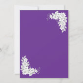 Moderne Minimalistische Hochzeitseinladung - Einfa Einladung (Rückseite)