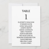 Moderne Minimalistische Hochzeitskarte Einladung (Vorderseite)