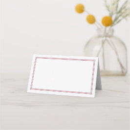 Moderne, Minimalistische Hochzeitslehre - Platzkar Platzkarte