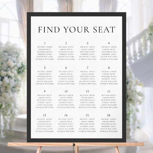 Moderne Minimalistische Hochzeitsstift Poster